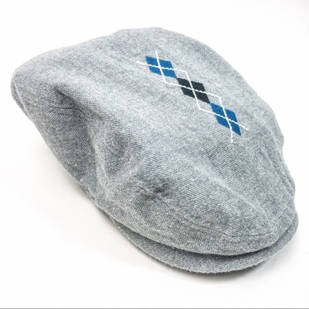 Preppy Baby Boy Bundle: Sneakers & Argyle Newsboy Hat